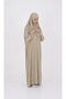 One-Piece Prayer Dress Full Length Mink - 2