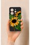 Redmi Note 14 4g Compatible Sunflower Patterned Silicone Case