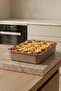 Stainless Steel Vacuum Storage Container, Oven and Cake Container 1.9 Lt Food Container Lunch Box - 3