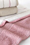 Harmony 4-Piece 100% Cotton Hand & Face Towel Set - Beige/Dry Rose - 3