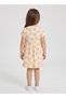 Girls White Daisy Floral Summer Dress - 2