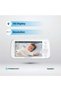 Monitor & App Baby Camera with 5" HD Display, 1080p Full HD Video, 2.4GHz Wi-Fi, AI Motion Tracking, Cry Detection, Two-Way Audio, Pan/Tilt/Zoom, Smart Night Vision, Temperature Alerts, Mic - 8
