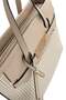 Sand - Sand Beige Houndstooth Plaid Women's Handbag Sp1185 - 5