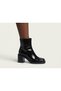 Genuine Leather Zippered Boots Women's Shoes