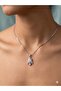 Silver Color Space Rocket Design Women's Necklace - 2