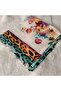 Handmade Needlework Writing, Scarf, Yemeni, Mevlit Cover, Head Cover, 4 Sides Embroidered, 100*100cm - 6