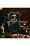 3 Gravestone Custom Signs with 5 Gold Sticker Sheets - 3