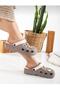 Comfortable Sole High Sized Hospital Cook Nurse Doctor Slippers Cross - 3