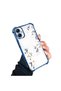 Samsung Galaxy A04E Compatible Transparent Back Four Corners Reinforced Impact Protection Silicone Case - 2