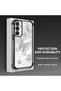 Samsung Galaxy A25 Compatible Transparent Back Four-Corner Reinforced Impact Protection Silicone Case - 3