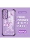 Samsung Galaxy A55 Compatible Transparent Back Four-Corner Reinforced Impact Protection Silicone Case