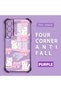 Samsung Galaxy S22 Compatible Transparent Back Four Corners Reinforced Impact Protection Silicone Case