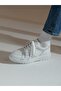 Jesse Model Genuine Leather Handmade White Antique Leather Sneaker Shoes - 5