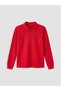 Lcw Kids Red Polo Collar Boys' Pique T-Shirt - 3