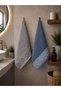 Hand and Face Towel 2 Pieces Cotton 50X90 cm - 2