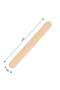 Popsicle Sticks, 6 Inches, 150 Pieces, Wooden Craft Sticks for Ice Cream, Lollipop, Waxing, Resin Stirring, Kids Art Supplies - 7