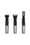 3-in-1 Expert Hair Trimmer & Shaver / 1.5 Hours Working Time / Body Shaver for men / Corded & Cordless Use / Travel Lock / Digital Display / 5W Power - Gray