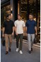 Green Premium 3-Pack Unisex Oysho Regular Oversize Crew Neck T-Shirt Pack