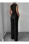 Women's Strappy Button-Front Blouse and Pants Linen Two-Piece Set - 4