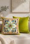 Double-Sided Colorful Vintage Throw Pillow Cover (43X43 cm) - 5