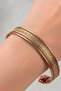 Men's Women's Copper Bracelet Handcrafted 3-Color Gourmet Patterned Adjustable Ion Bracelet - 4