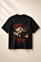 300 Spartans Printed Oversize Boxy Cut Unisex 100% Cotton Tshirt (190 Gsm)