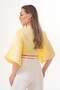 Women's Muslin Fabric Tied Bolero - 5