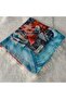 Handmade Needlework Writing, Scarf, Yemeni, Mevlit Cover, Head Cover, 4 Sides Embroidered, 100*100cm - 3