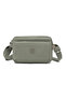 Daily Small Size Waterproof Lightweight Crinkle Fabric Women's Shoulder Bag Green - 2