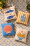 La Dolce Vita Patterned 4-Piece Throw Pillow Cover Set - 2