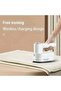 Mini Portable Wireless Ultrasonic Steam Iron with Rechargeable Battery for Travel & Home Use - 2