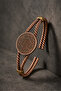 100% Pure Copper Solomon Seal Bracelet Handmade with Adjustable Twist Design - 6