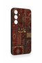 Samsung S24Fe Compatible Vintage Carpet Patterned Silicone Case - 3