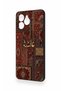 Omix X6 Compatible Vintage Carpet Patterned Silicone Case - 4