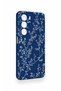 Realme C75 Compatible Thin Leaf Branch Patterned Silicone Case - 3