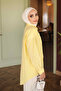 Yellow Single Pocket Terry Cotton Shirt - 4