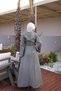 Khaki Bolero Dress with Buckle Detail - 5