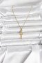 316L Steel Chain Gold Color Sword Model Women's Necklace - 2