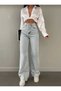 Ava Women's Ice Snow Casual Super High Waist Lycra Jeans Trousers