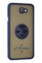 Aconcept Galaxy J7 Prime Case Montreal Silicone Cover with Ring (114201) - Navy Blue - 2