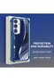 Samsung Galaxy S24 Compatible Transparent Back Four-Corner Reinforced Impact Protection Silicone Case - 3