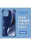 iPhone 12 Compatible Transparent Back Panel Four-Corner Reinforced Impact Protection Glossy Edge Silicone Case