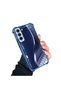 Samsung Galaxy S21 Fe 5g Compatible Transparent Back Four Corners Reinforced Impact Protection Silicone Case - 3