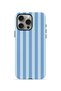 iPhone 15 Pro Max Vorian Double Layer Case Blue Gelato Stripe