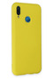 Aconcept P20 Lite Case Nano Inside Velvet Silicone (115705) - Yellow - 2