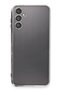 Aconcept Galaxy A14 4g Case with Lens Silicone (130252) - Silver - 2