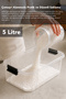5Lt Elora Lockable Lid Box - Powder Tablet Detergent Organizer Multi-Purpose Bathroom Organizer Transparent - 4