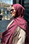 شال أنيق - بلون البرقوق - 4