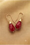 Crystal Drop Stone Steel Earrings - 3