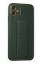 Aconcept iPhone 12 Case Coco Leather Stand Cover (180733) - Green - 2
